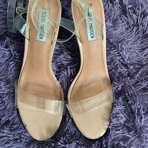 Steve Madden vinyl Heels